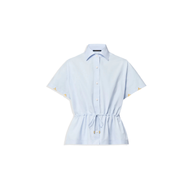 LOUIS VUITTON DRAWSTRING WAIST COTTON POPLIN SHIRT 1AGQMN